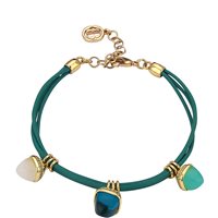 Bracciale Boccadamo Donna in Ecopelle Zircone KBR020DE - KBR020DE